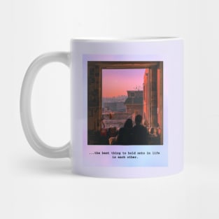 happy life couple quotes, and youth who in love Mug